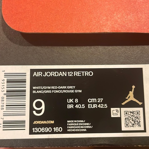 Jordan 12 Retro